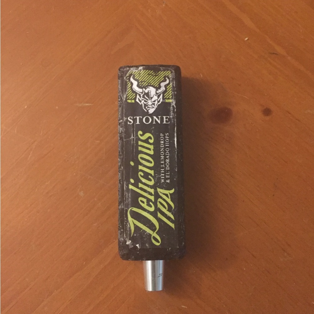 Stone Delicious IPA Tap Handle